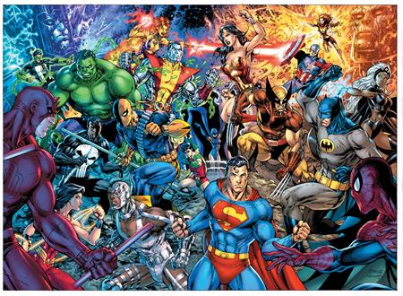 DC Versus Marvel Omnibus HC Jim Lee Cover - Presale (8/6/2024)
