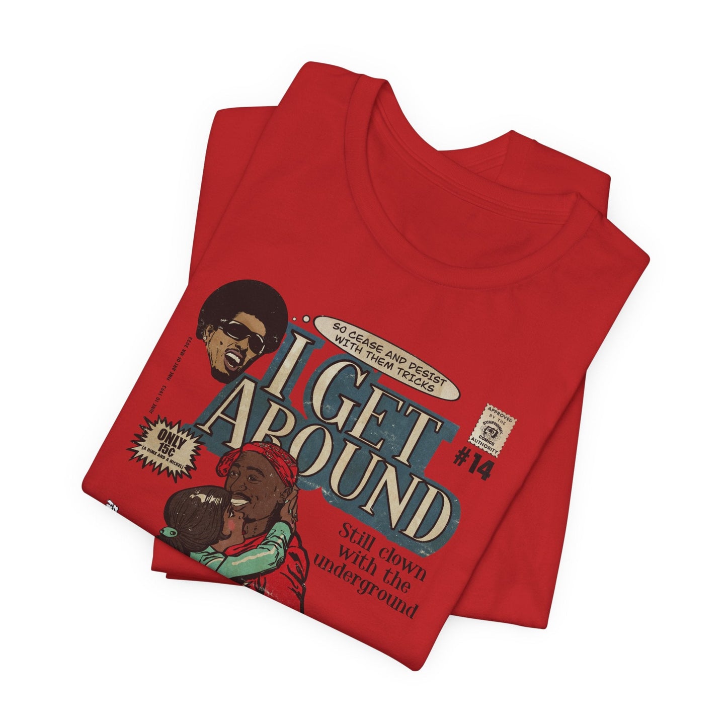 Get Around - Unisex Jersey Short Sleeve Tee