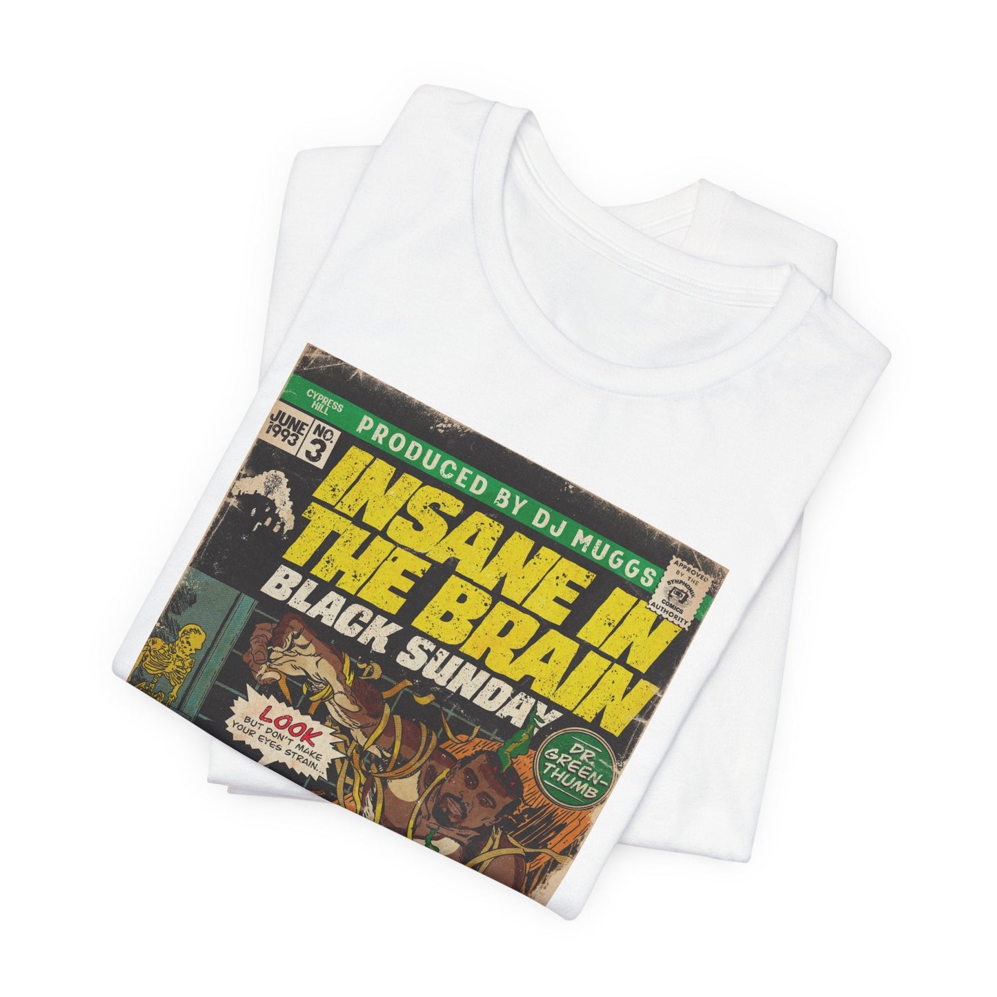 Cypress Hill - Insane In The Brain - Unisex Jersey Short Sleeve Tee