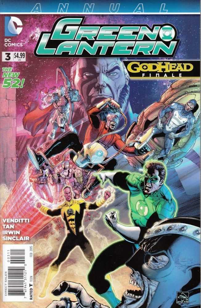 Green Lantern Annual #3 (Godhead)