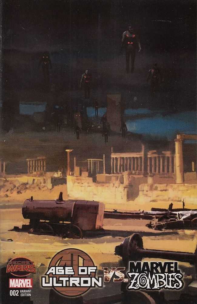 Age Of Ultron vs Marvel Zombies #2 Landscape Variant