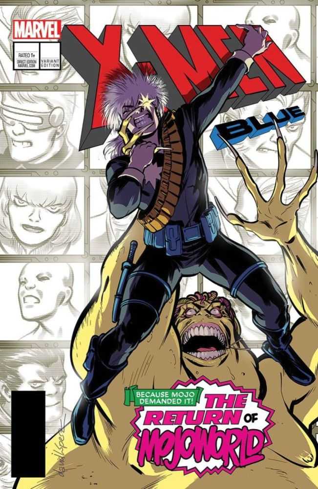 X-Men Blue #13 Lopez Lh Variant Leg