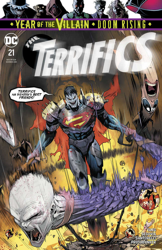 Terrifics #21 Yotv