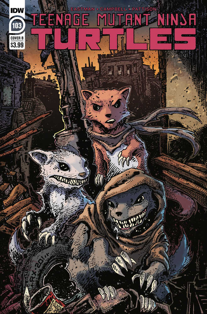 Teenage Mutant Ninja Turtles Ongoing #103 Cover B Eastman