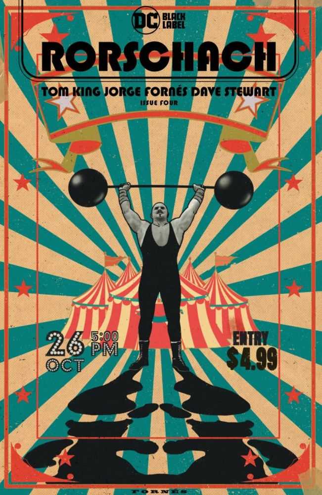 Rorschach #4 (Of 12) Cover A Jorge Fornes (Mature)