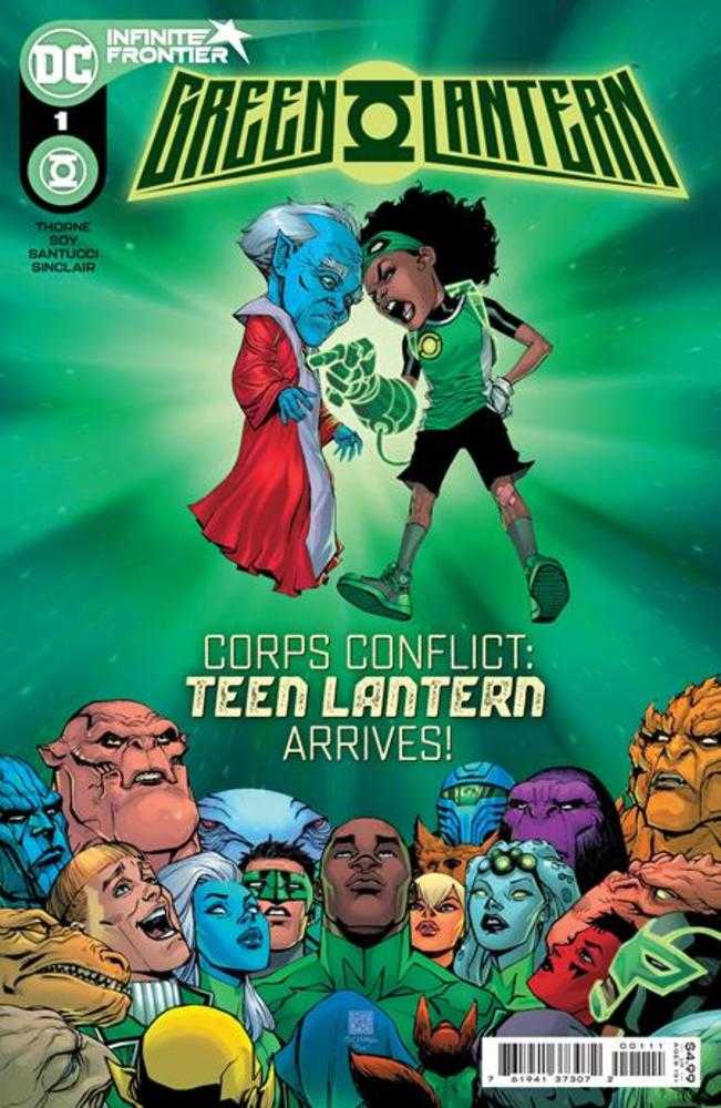 Green Lantern #1 Cover A Bernard Chang