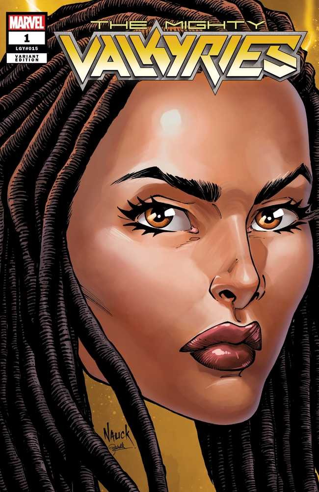 Mighty Valkyries #1 (Of 5) Nauck Headshot Variant