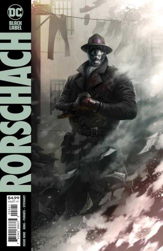 Rorschach #9 (Of 12) Cover B Francesco Mattina Card Stock Variant (Mature)