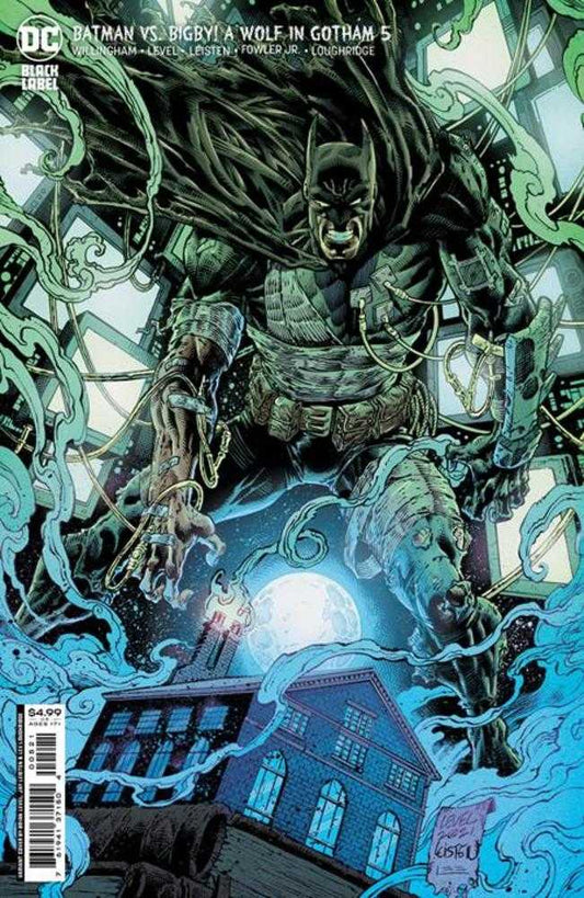 Batman vs Bigby A Wolf In Gotham #5 (Of 6) Cover B Brian Level & Jay Leisten Card Stock Variant (Mature)