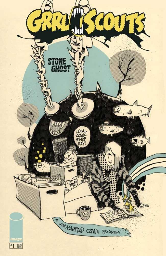 Local Comic Shop Day 2021 Grrl Scouts Stone Ghost #1 (Of 6) Cover C (Mature)