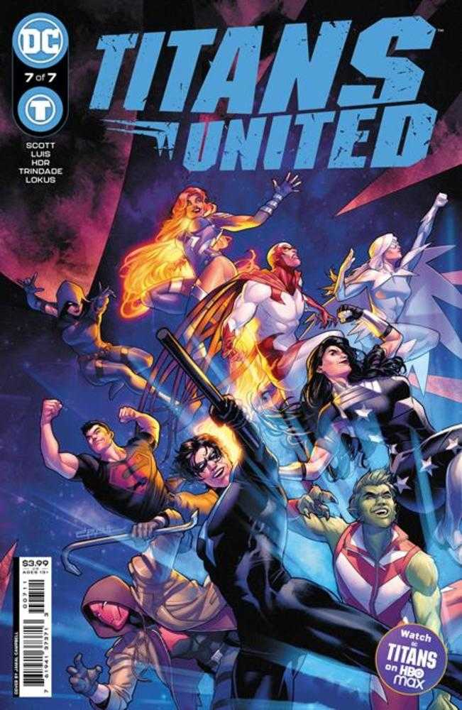 Titans United #7 (Of 7) Cover A Jamal Campbell