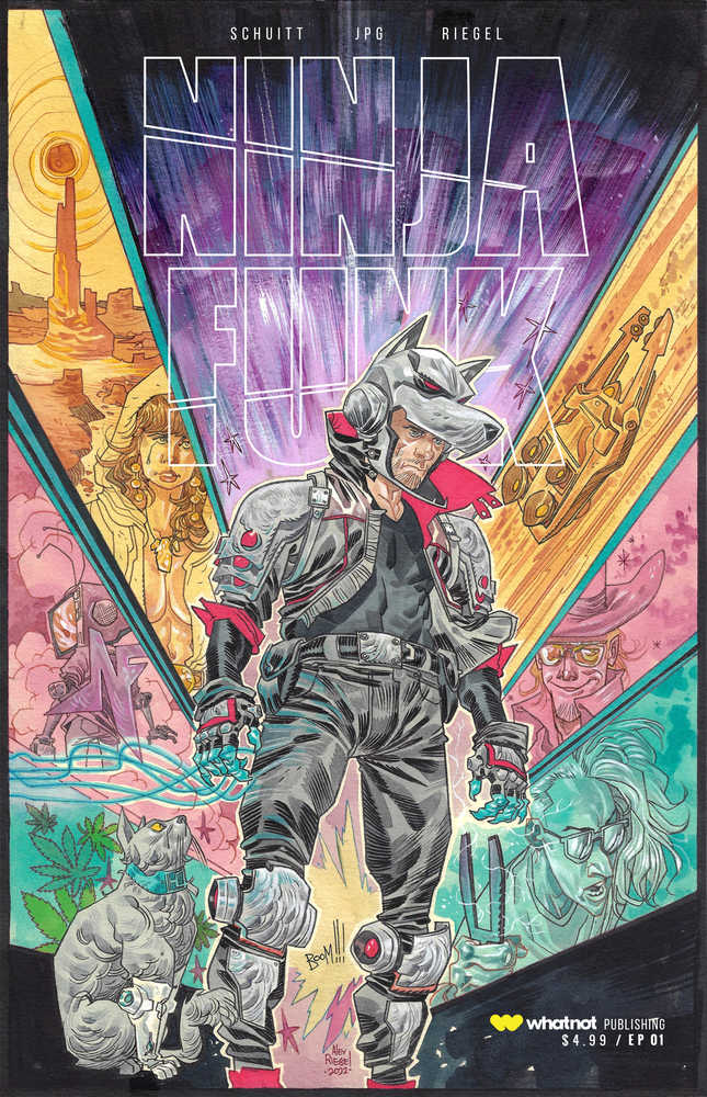 Ninja Funk #1 (Of 4) Cover B Riegel (Mature)