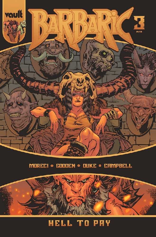 Barbaric Hell To Pay #3 Cover A Nathan Gooden