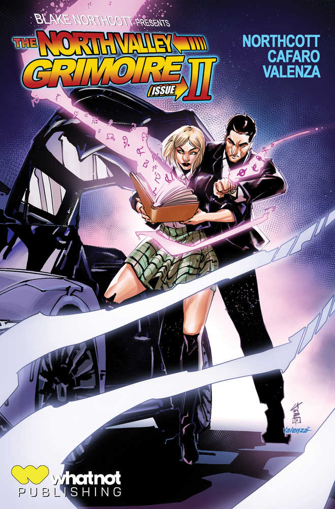 North Valley Grimoire #2 (Of 6) Cover C Back To Future Homage
