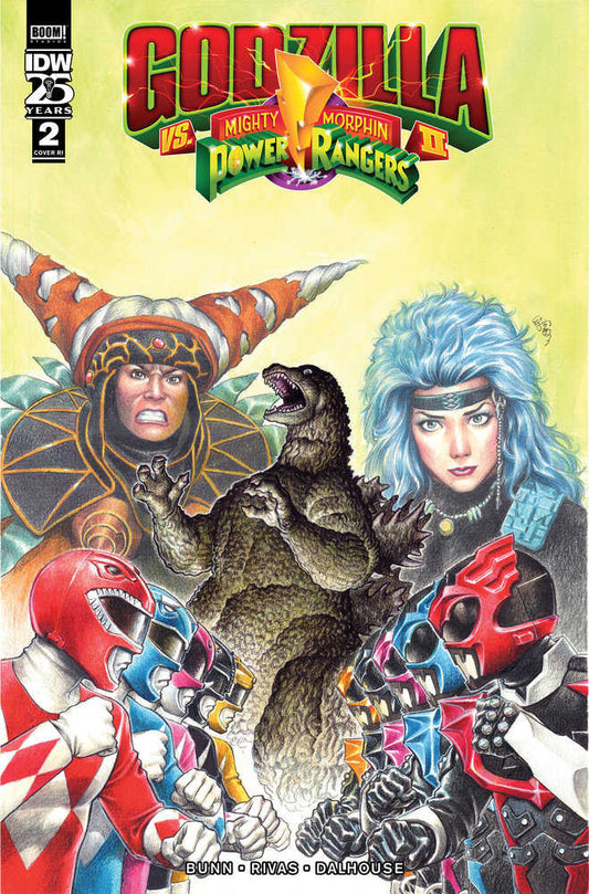 Godzilla vs. The Mighty Morphin Power Rangers II #2 1:10