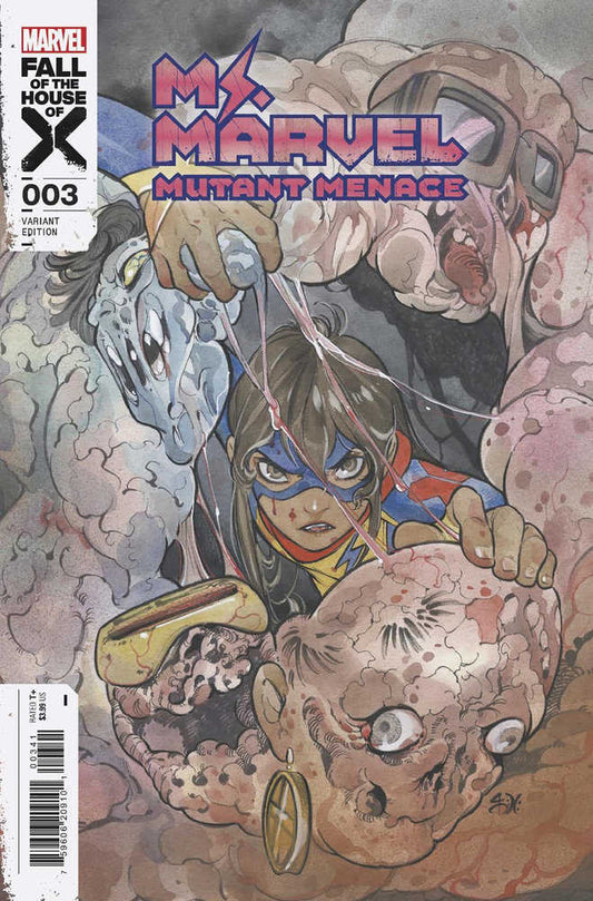 Ms. Marvel: Mutant Menace #3 Peach Momoko Variant