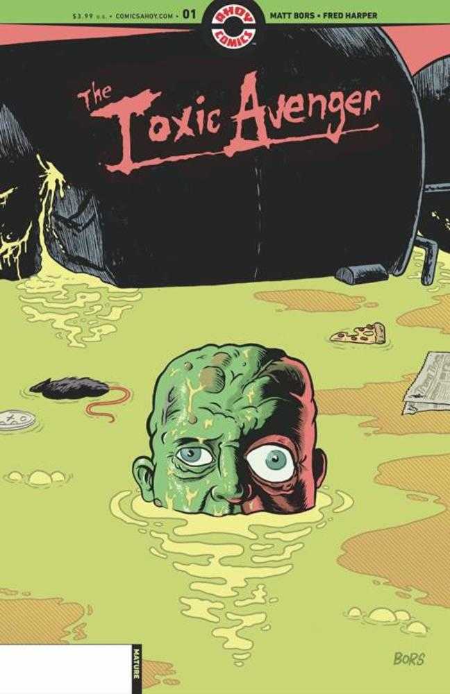 Toxic Avenger #1 1:3 Matt Bors Variant (Mature)