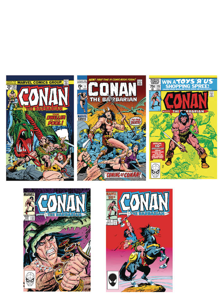 Conan Classic Comic Cover Sticker Pack 1