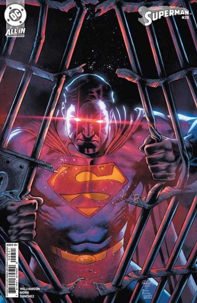 Superman #29 Cover F 1:25 Eddy Barrows Card Stock Variant