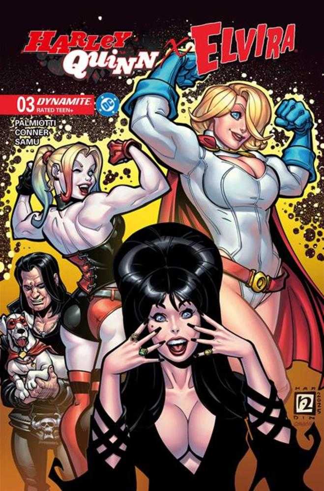 Harley Quinn X Elvira #3 Cover B Chad Hardin Variant
