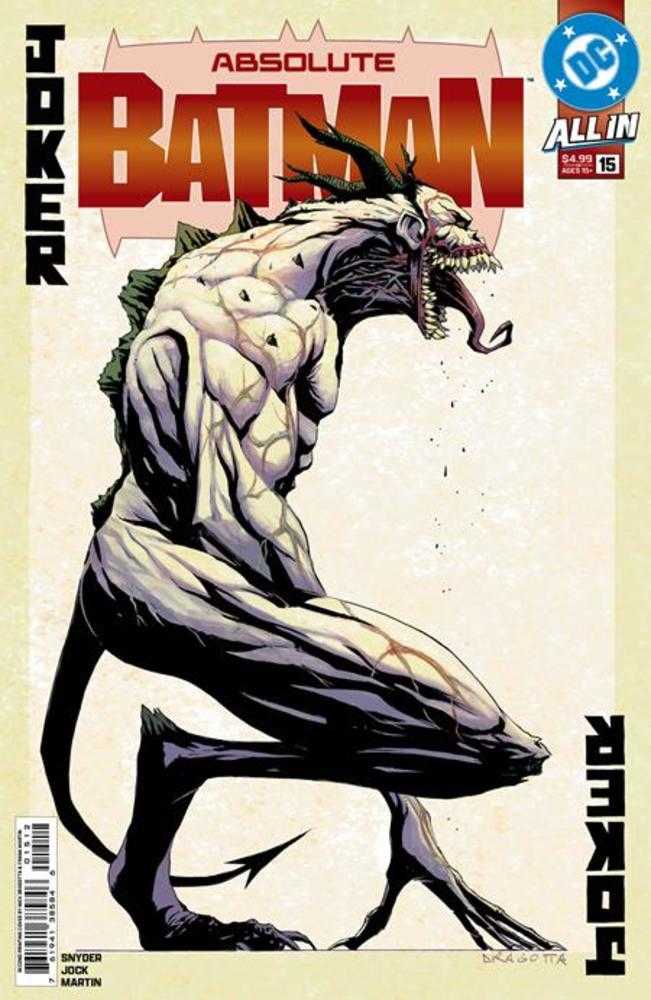 Absolute Batman #15 2nd Print Cover A Nick Dragotta – South Side