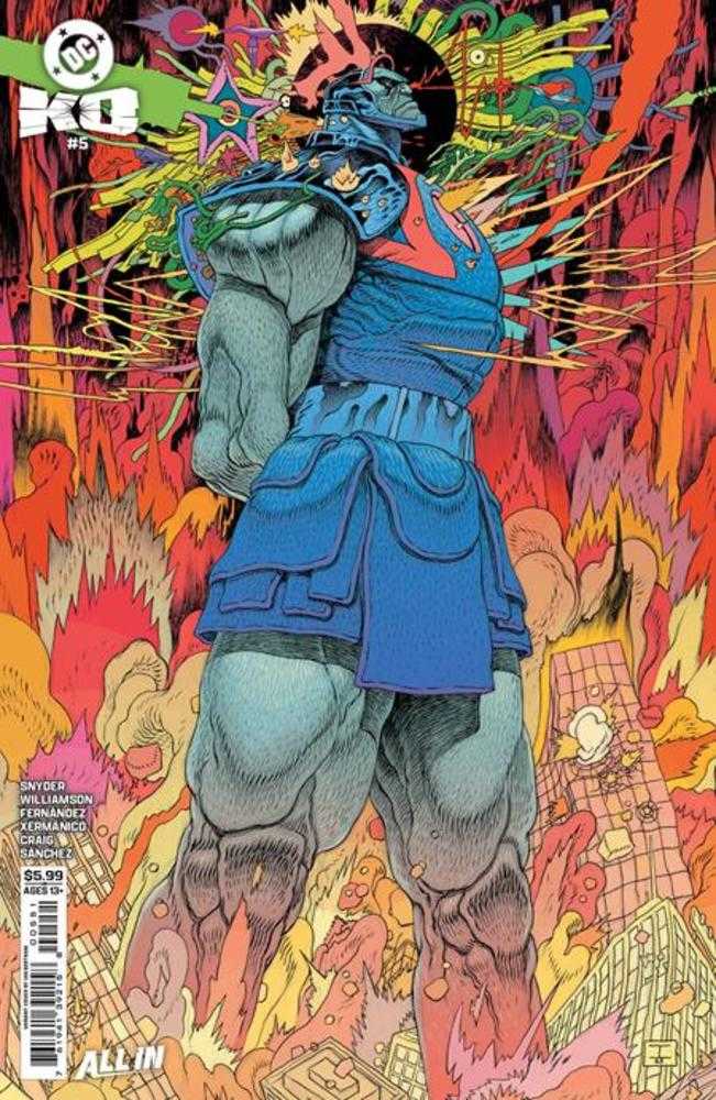 DC K.O. #5 (Of 5) Cover E Ian Bertram Card Stock Variant