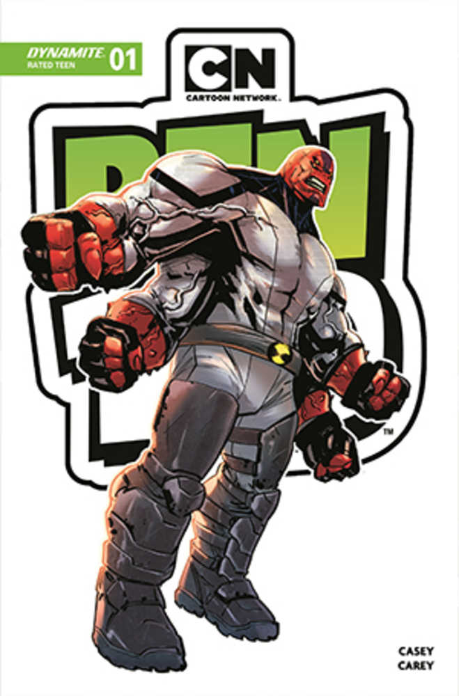 Ben 10 #1 2nd Printing Cover B 1:10 Robert Carey Full Art Variant