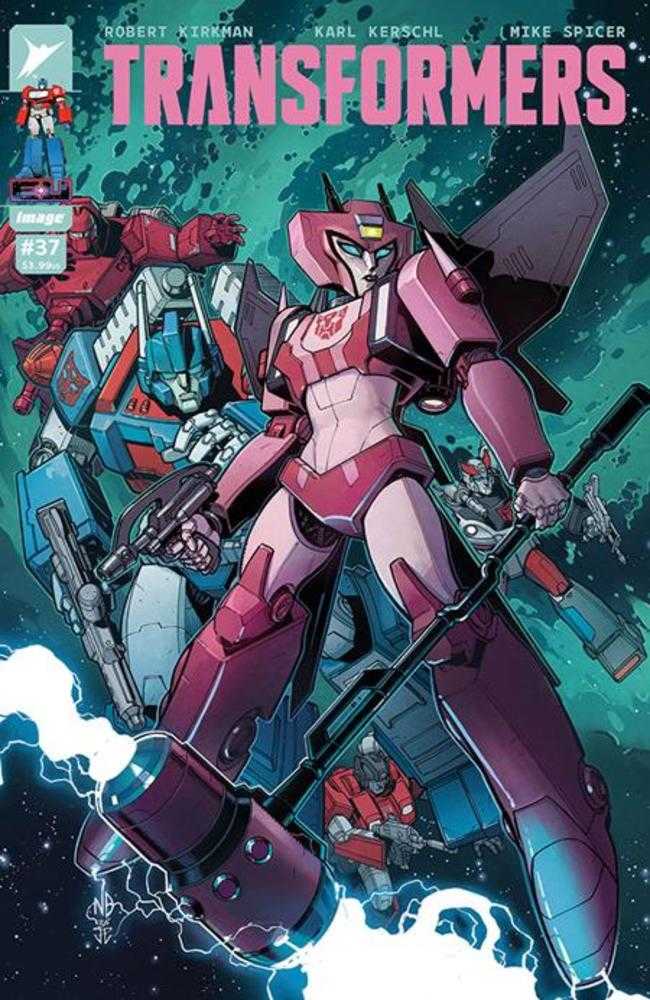 Transformers #37 Cover D 1:25 Nick Bradshaw & Jim Charalampidis Variant