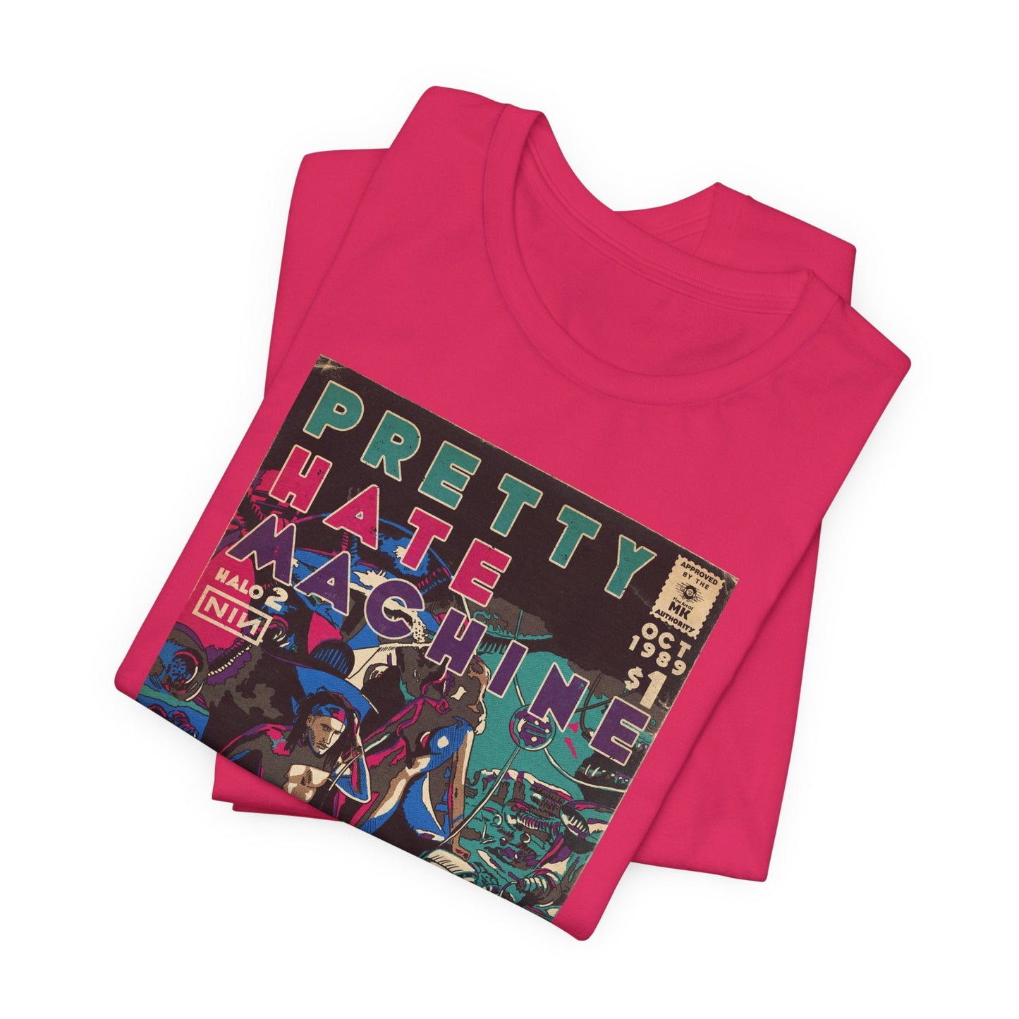 NIN- Pretty Hate Machine - Unisex Jersey Short Sleeve Tee