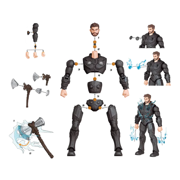 Blokees Marvel Infinity Saga Champion Class 02 Thor Model Kits