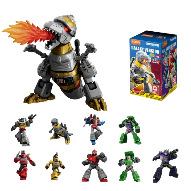 Blokees Transformers Galaxy Version 02 SOS *FULL DISPLAY BOX*