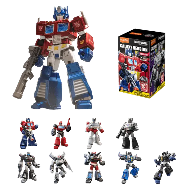 Blokees Transformers Galaxy Version 01 Roll Out *FULL DISPLAY BOX*