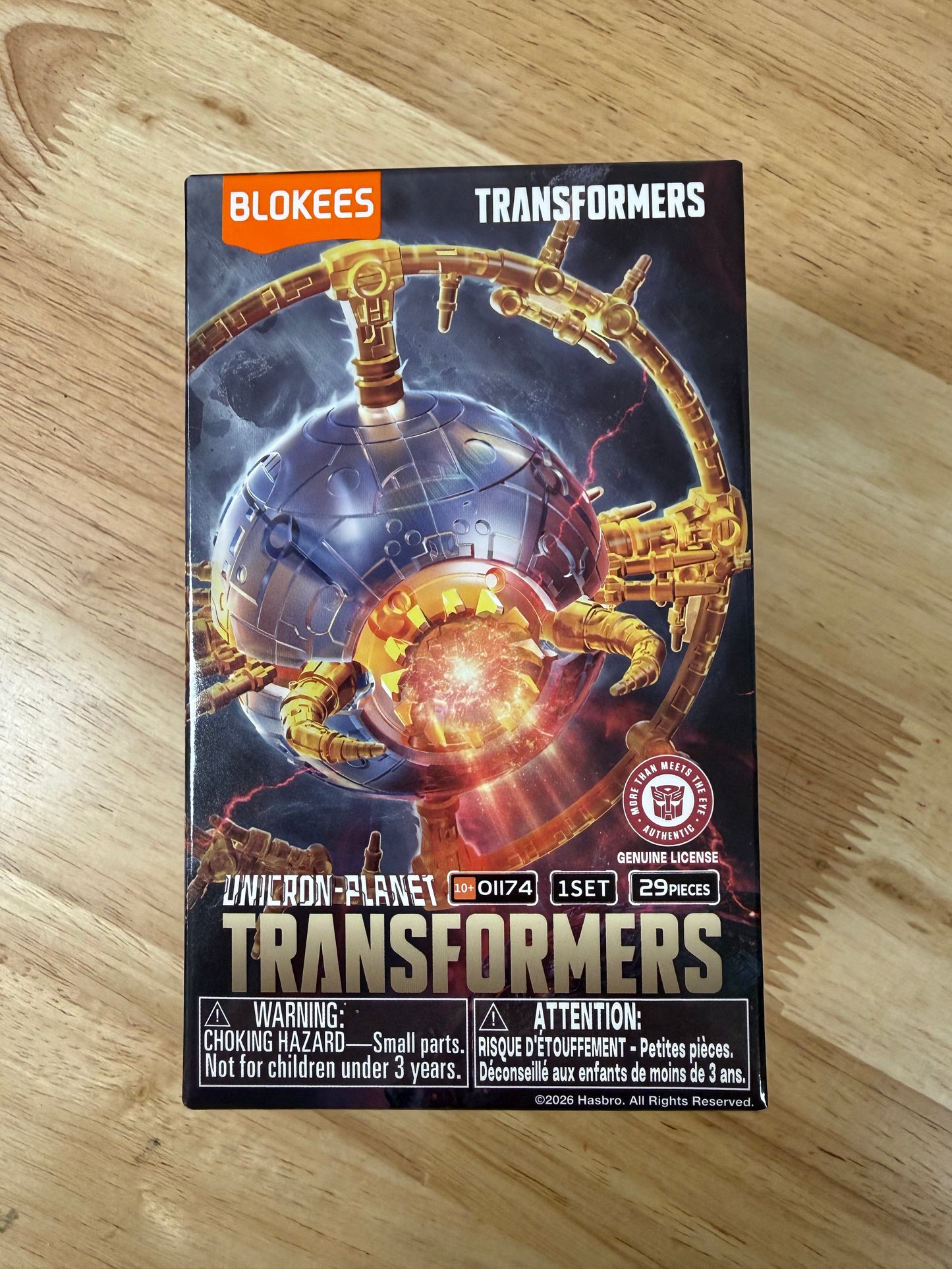 Blokees Transformers Unicron-Planet Transparent Version *LIMIT 1*