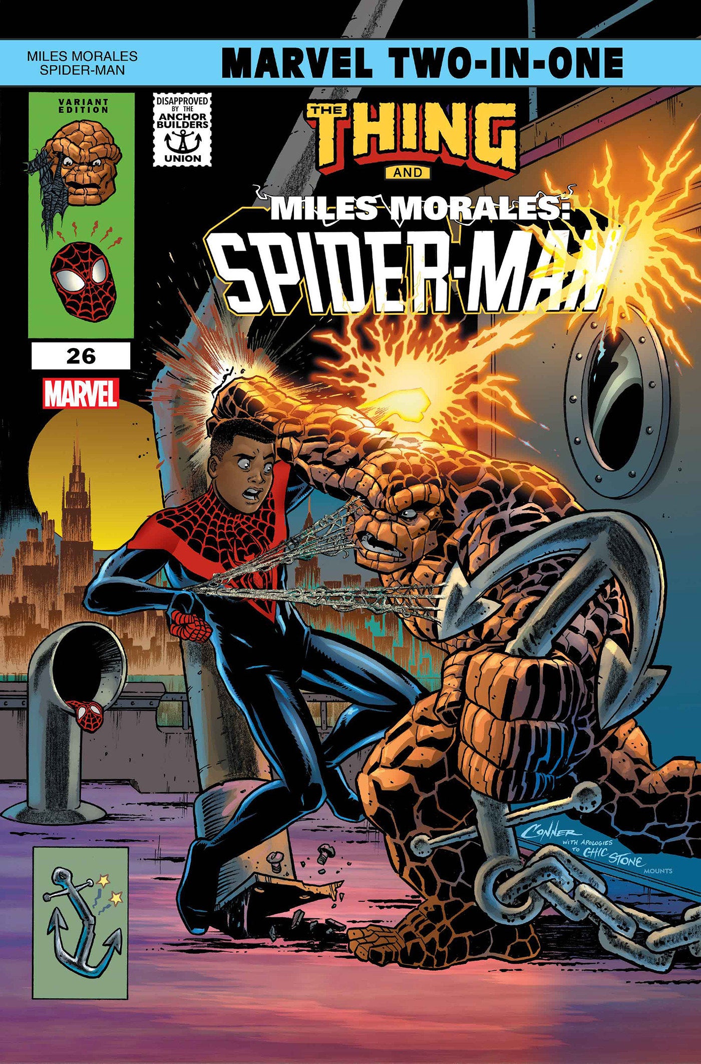 Miles Morales: Spider-Man #26 Amanda Conner Marvel Two-In-One