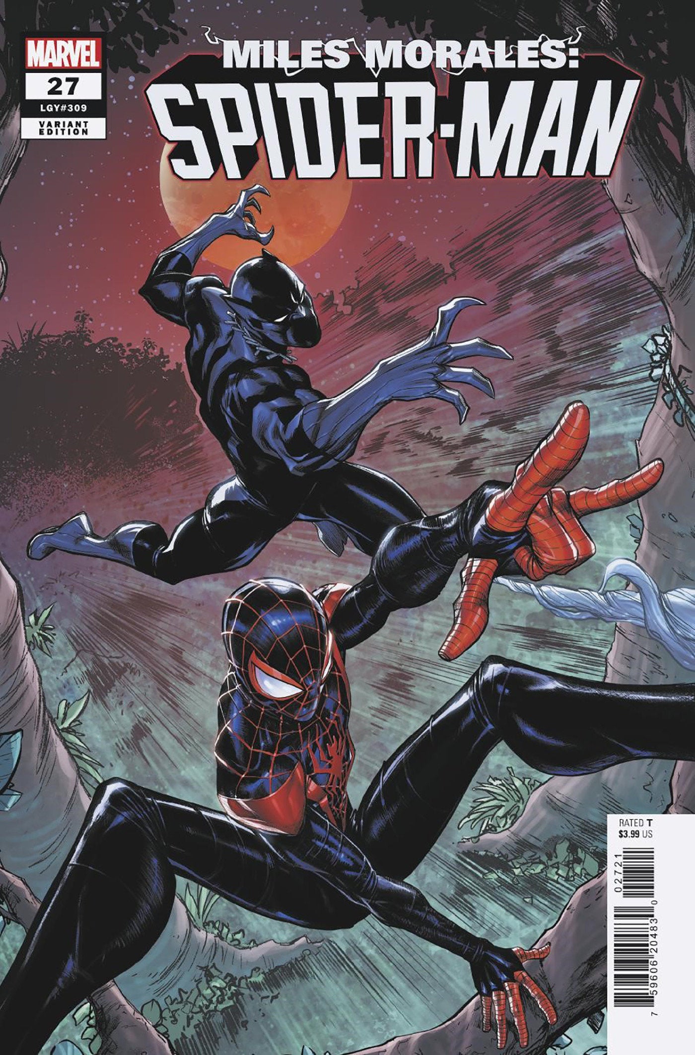 Miles Morales: Spider-Man #27 Stefano Caselli Variant – South Side