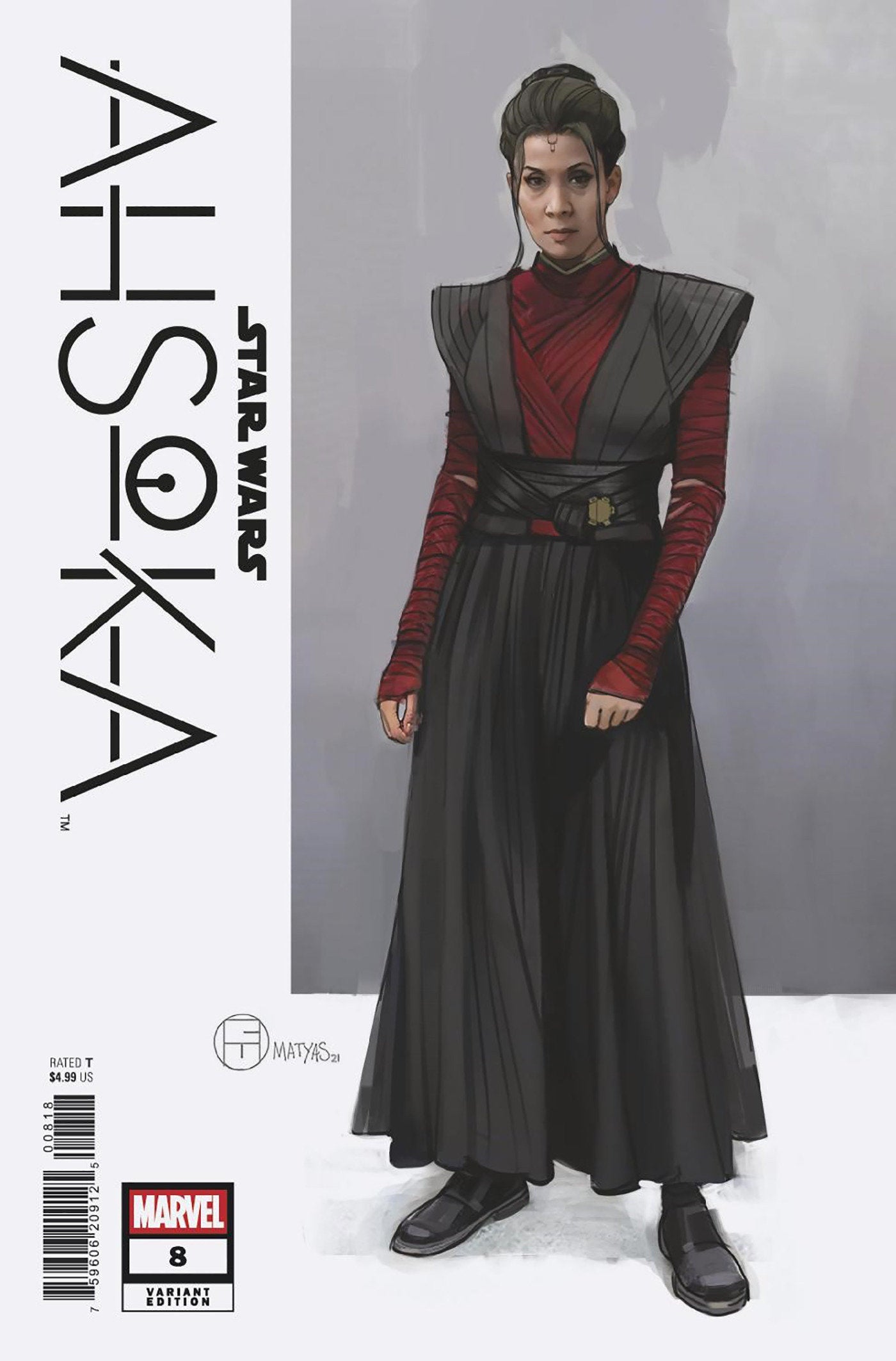Star Wars: Ahsoka #8 1:10 Concept Art Variant
