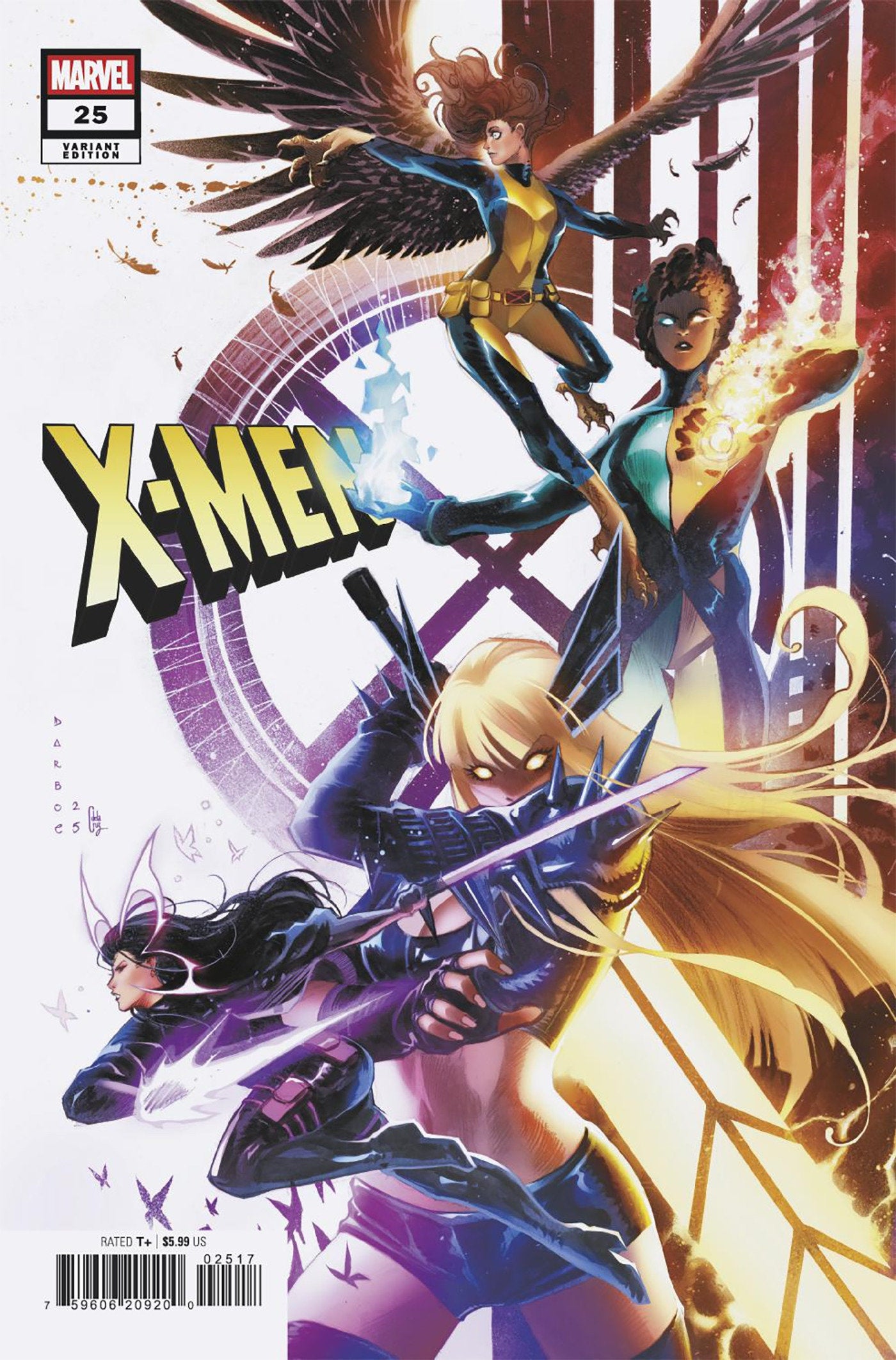 X-Men #25 1:25 Karen Darboe Variant