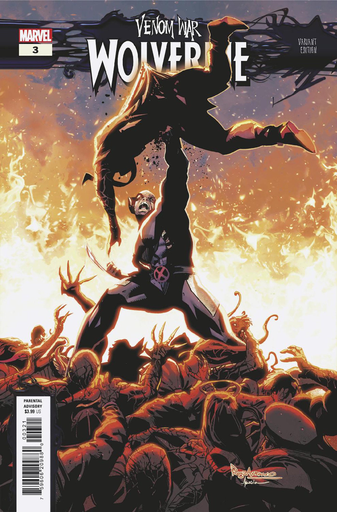 Venom War: Wolverine #3 Roge Antonio Variant [Vw] – South Side Comics