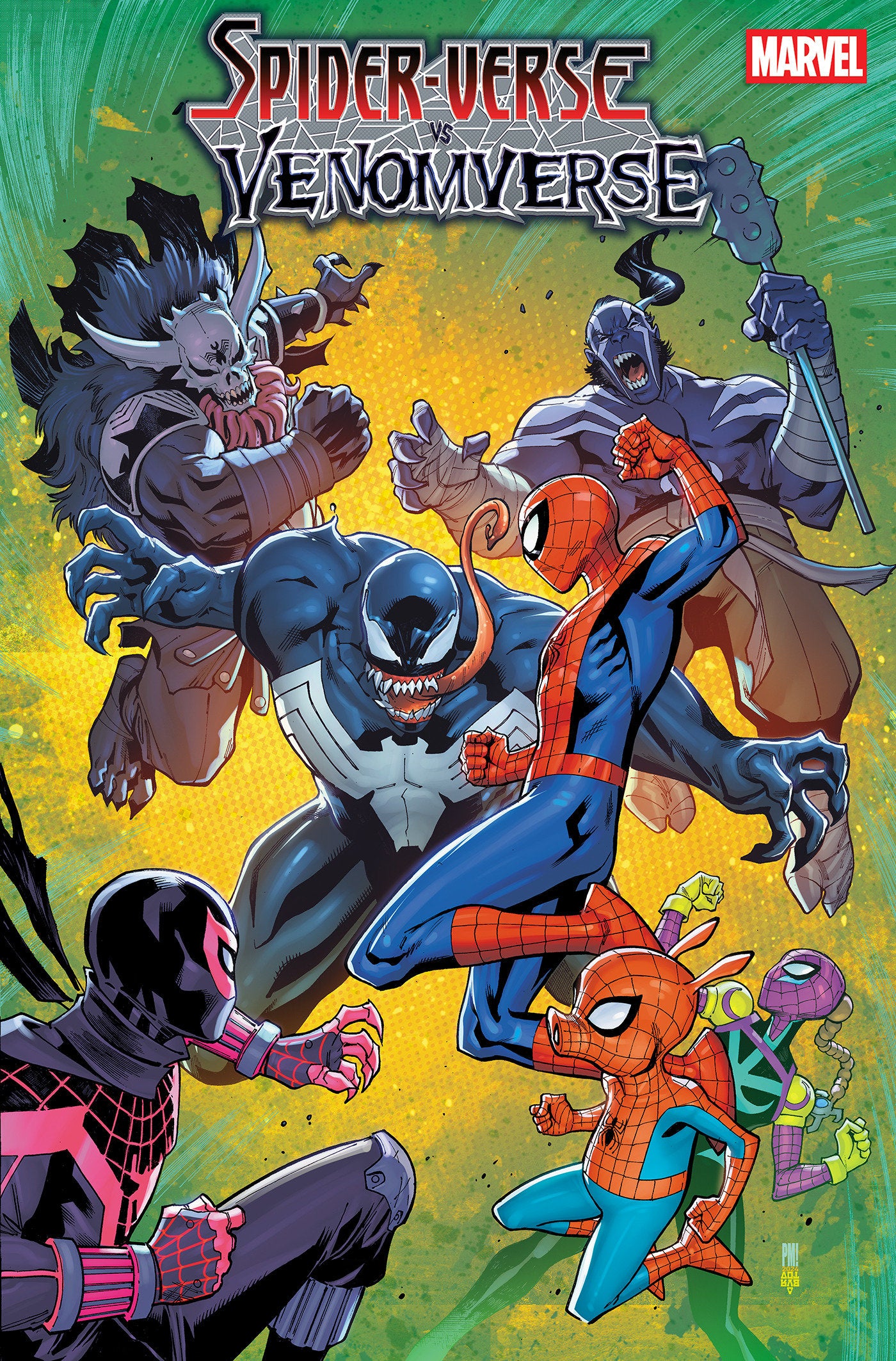Spider-Verse vs. Venomverse #1 1:25 Paco Medina Variant – South
