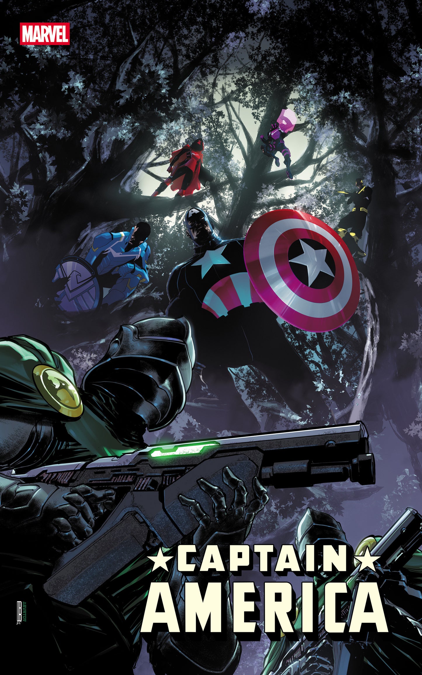 Captain America #6 1:25 David Baldeon Variant