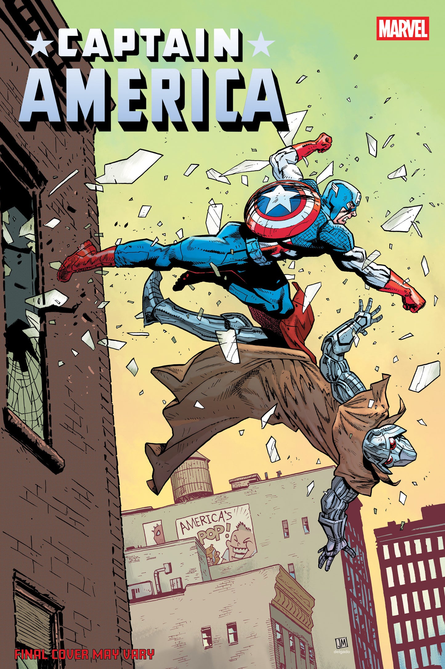 Captain America #10 1:25 Justin Mason Variant
