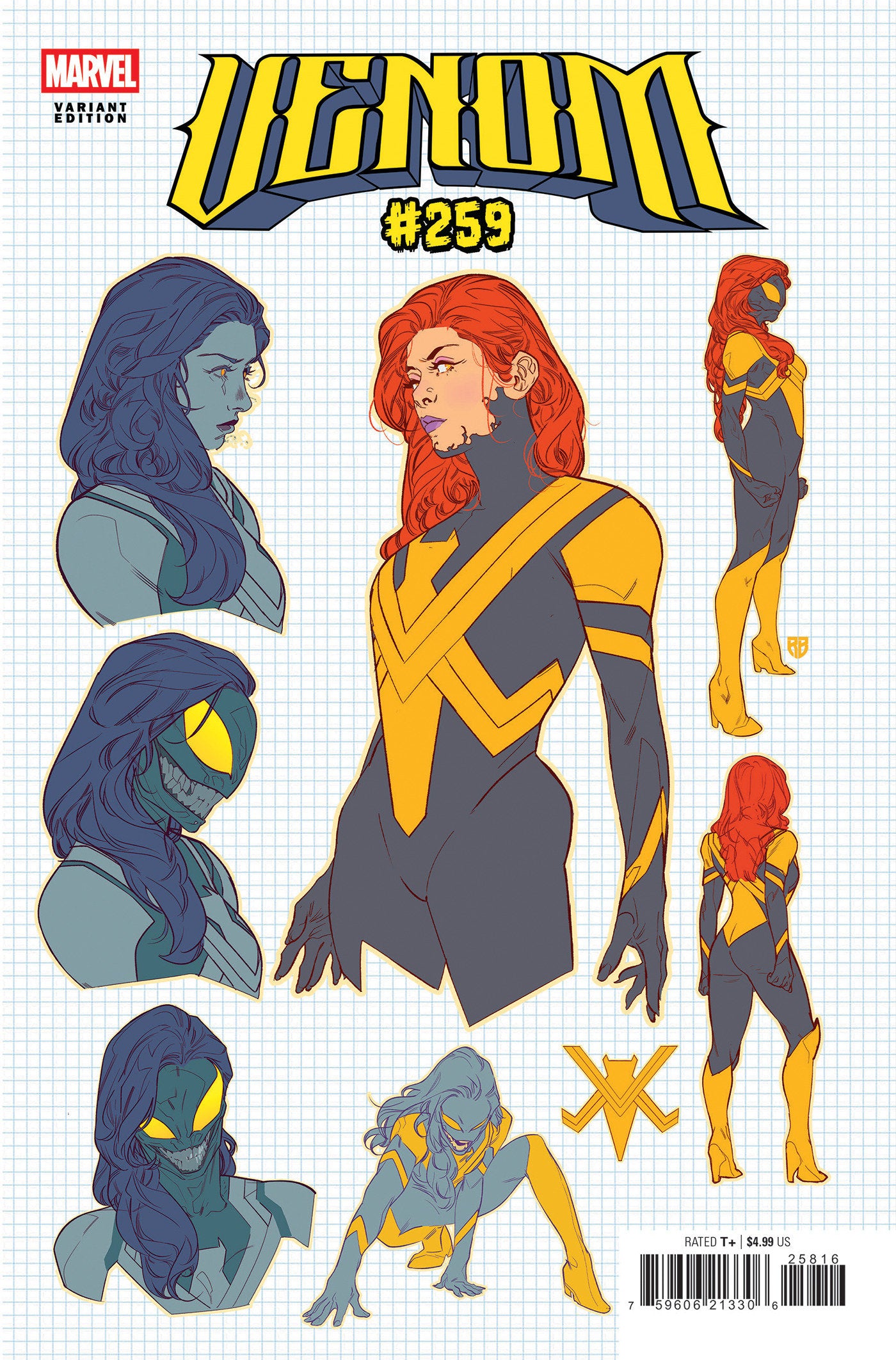 Venom #259 1:10 Rb Silva Design Variant