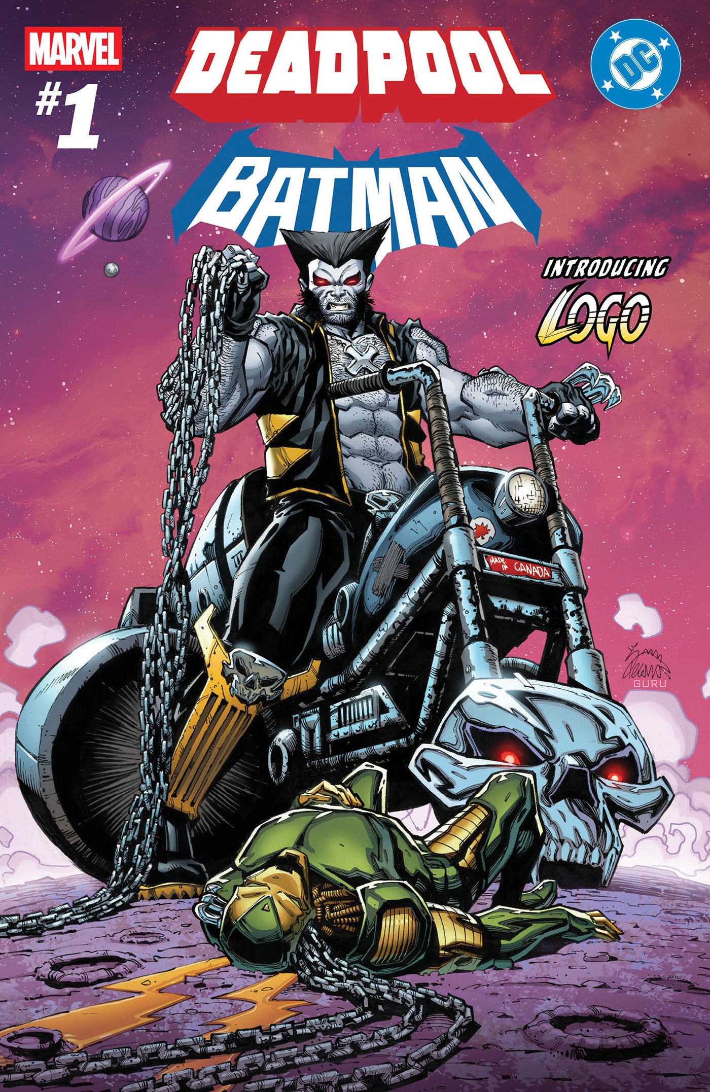 洋書 MARVEL / DC: DEADPOOL / BATMAN #1 Marvel/DC: Deadpool/Batman #1 Ryan Stegman 2nd Print Variant