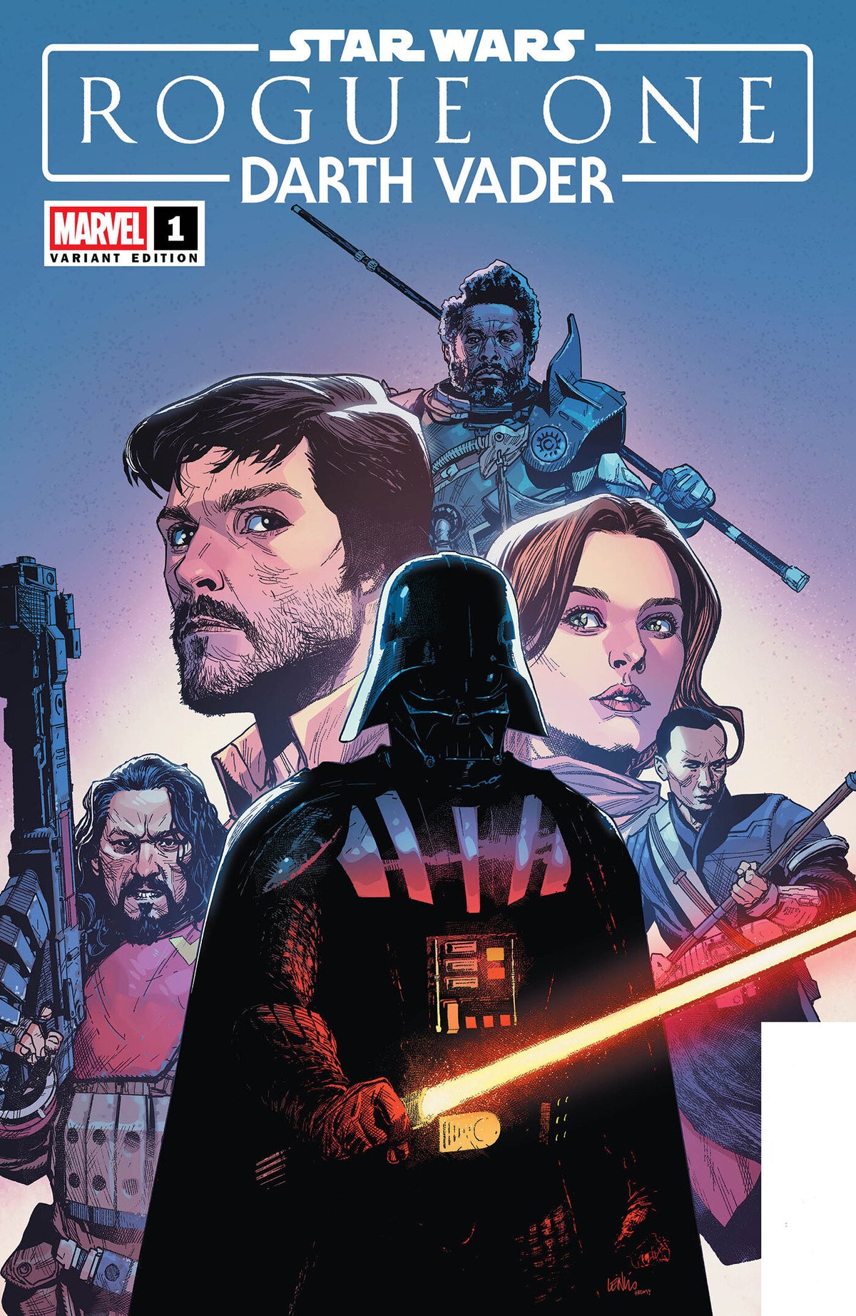Star Wars: Rogue One Darth Vader #1 1:25 Leinil Yu Variant