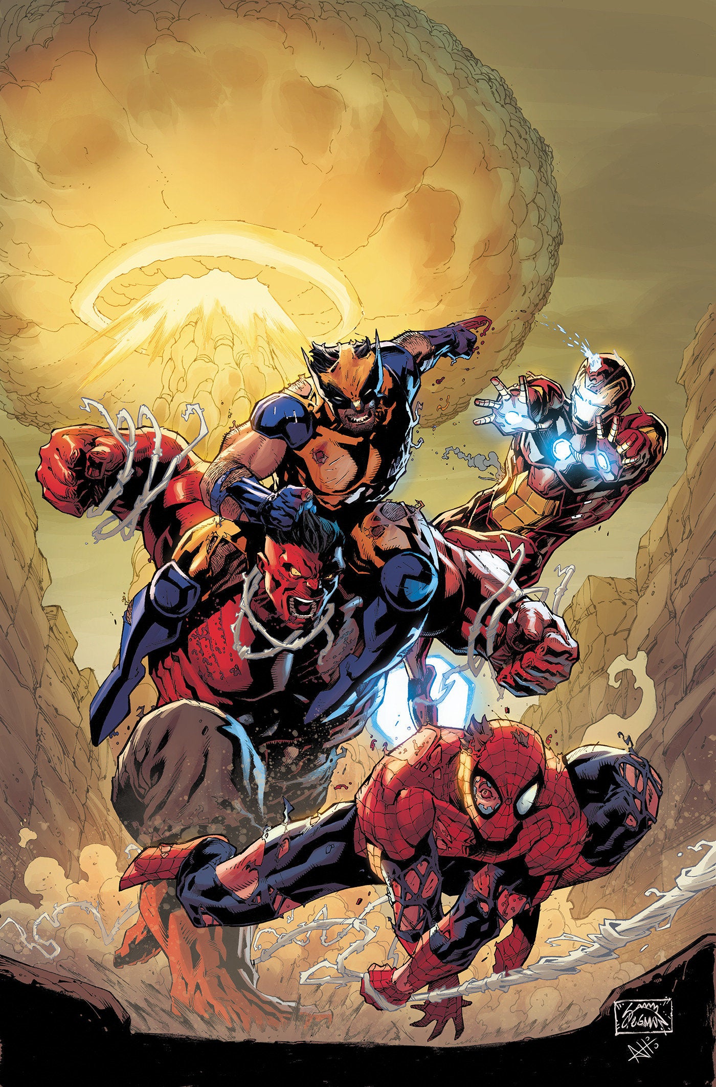 Avengers: Armageddon #1 2nd Printing 1:25 Ryan Stegman
