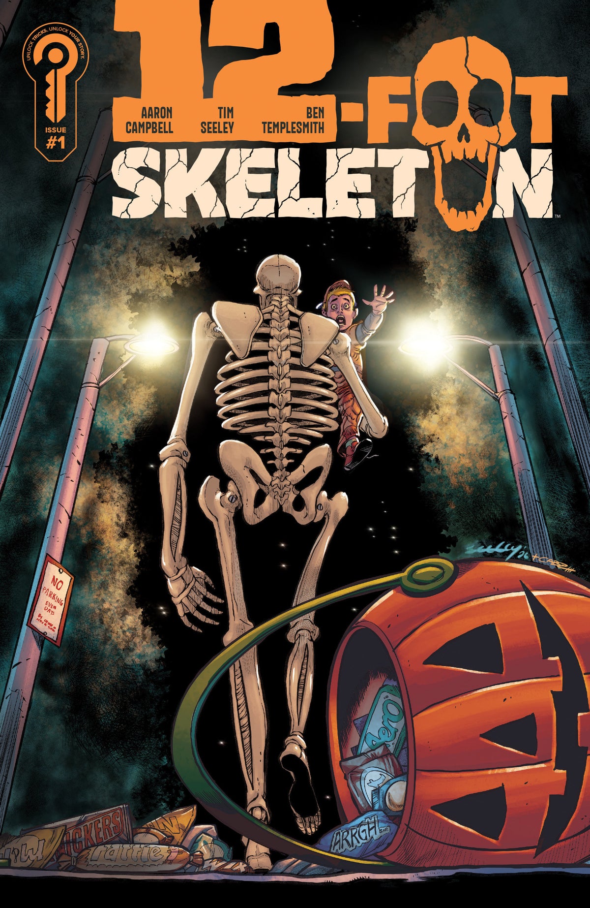 12 Foot Skeleton #1 Cover C 1:10 Tim Seeley Variant