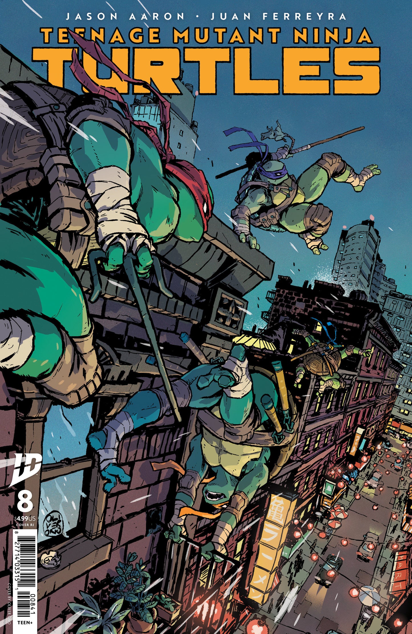 Teenage Mutant Ninja Turtles 2024 #8 1:10 Copy Ono Variant Edition