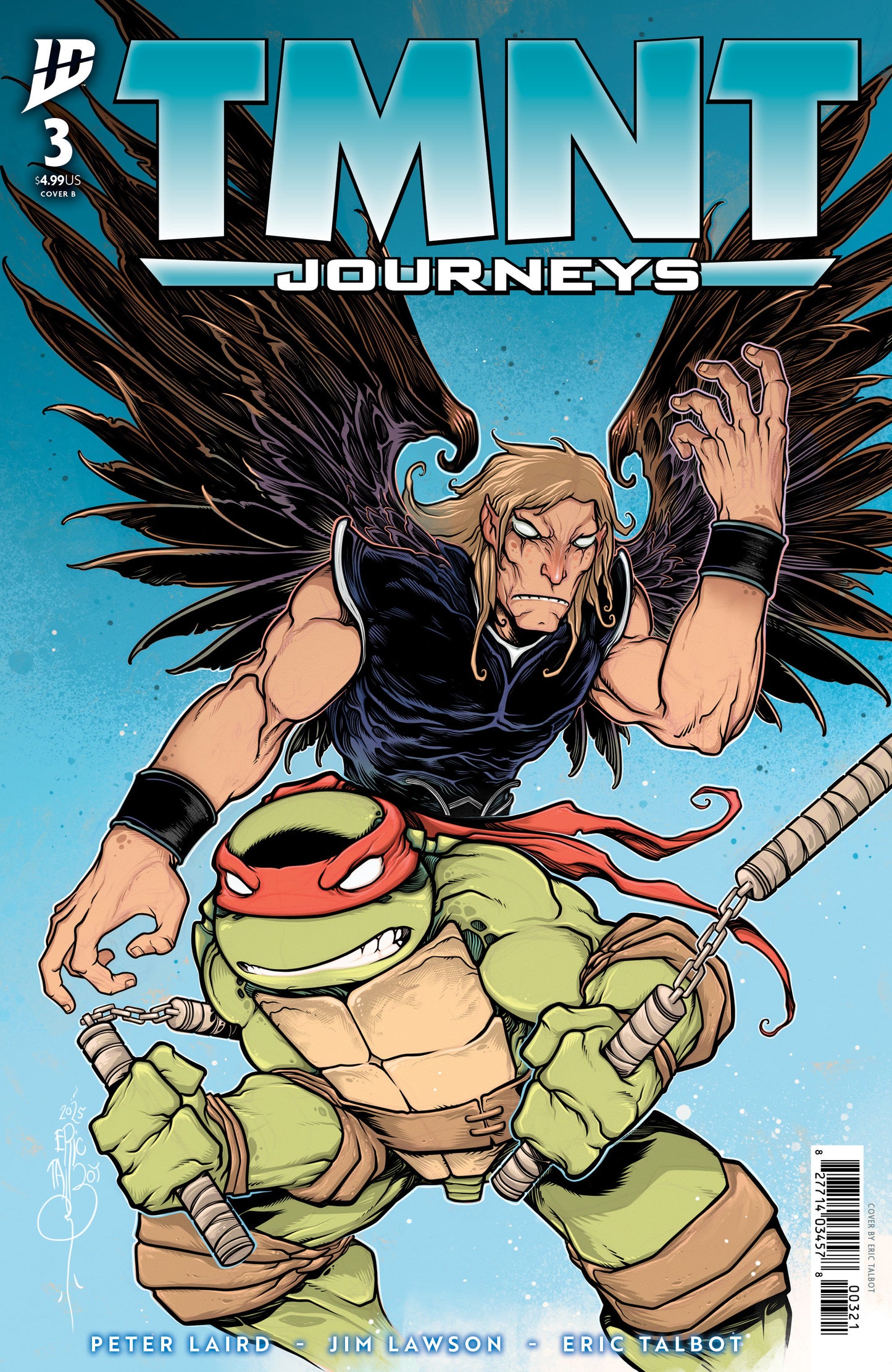 Teenage Mutant Ninja Turtles: Journeys #3 Variant B (Talbot)