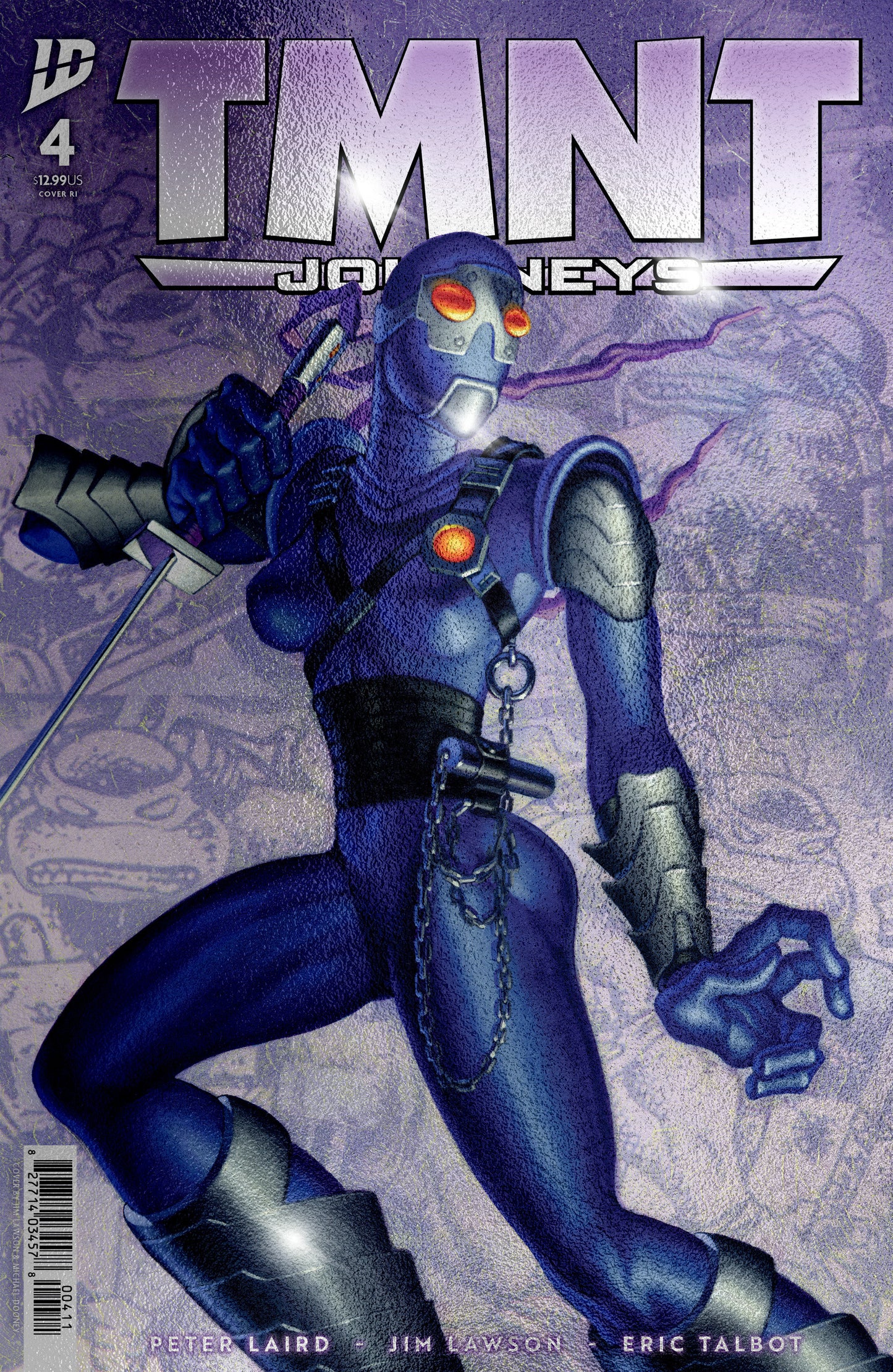 Teenage Mutant Ninja Turtles: Journeys #4 1:10 Dooney & Lawson Foil Variant