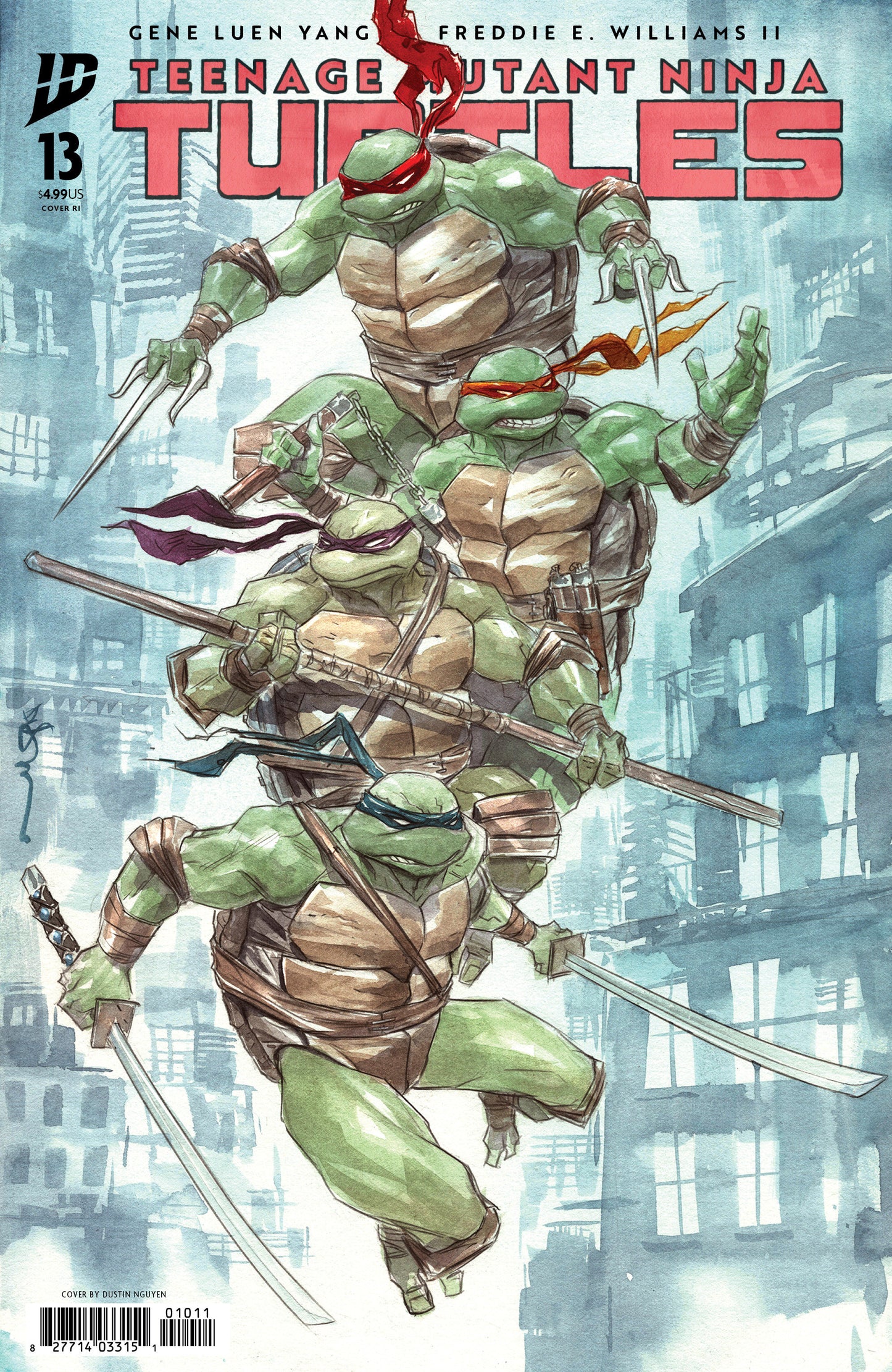 Teenage Mutant Ninja Turtles #13 1:100 Nguyen Variant